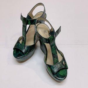 INC platform sandals